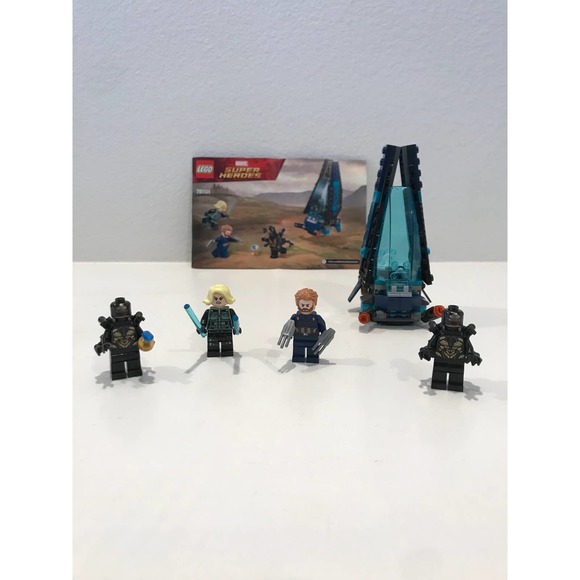 Lego Other - Lego Marvel Super Heroes: Outrider Dropship Attack. Complete w/all Minif…